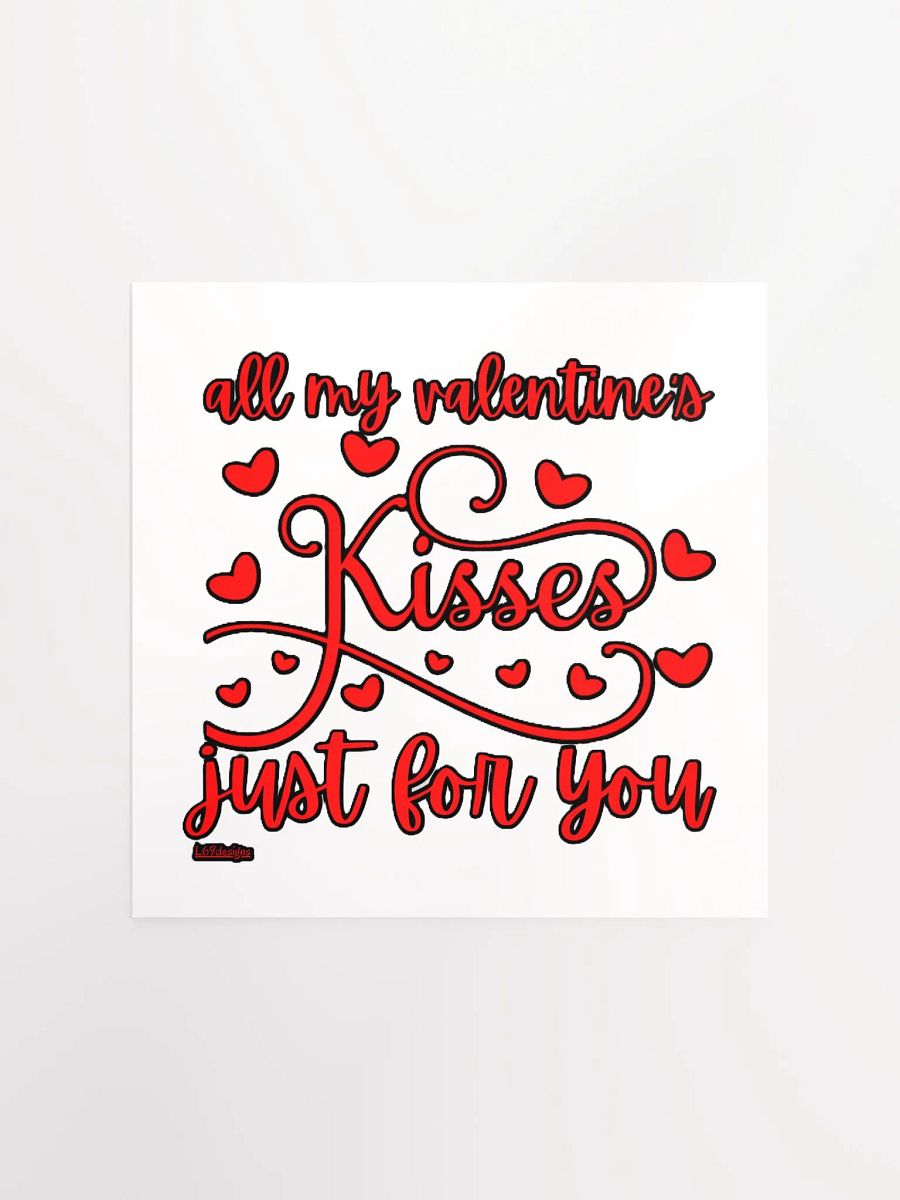 ALL MY VALENTINE'S KISSES JUST FOR YOU product image (5)
