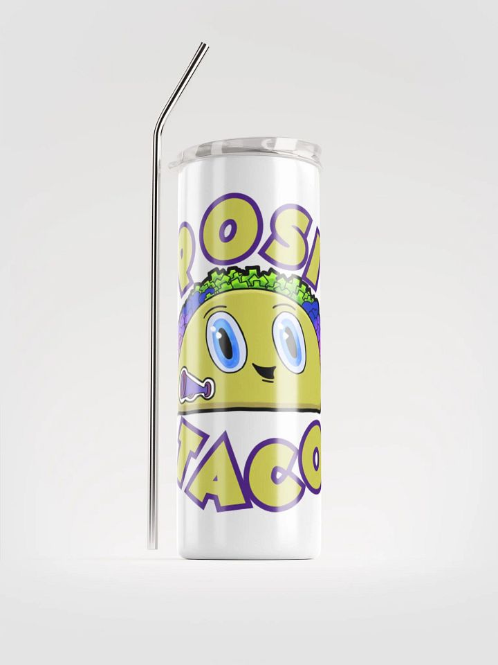 Positaco 20oz Tumbler with Straw product image (2)