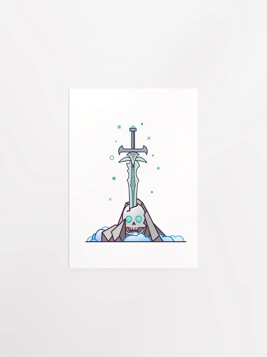 Sword in the Skull - Lich Variation - Poster product image (1)