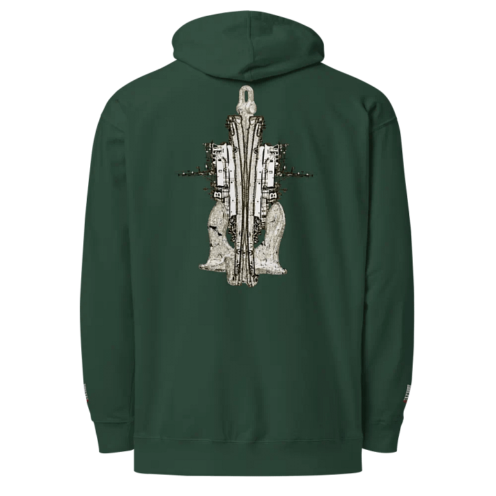 Mirrored Richard Brusco / Ancher - Twin Anchor Front & sleeves (embroidered) product image (1)