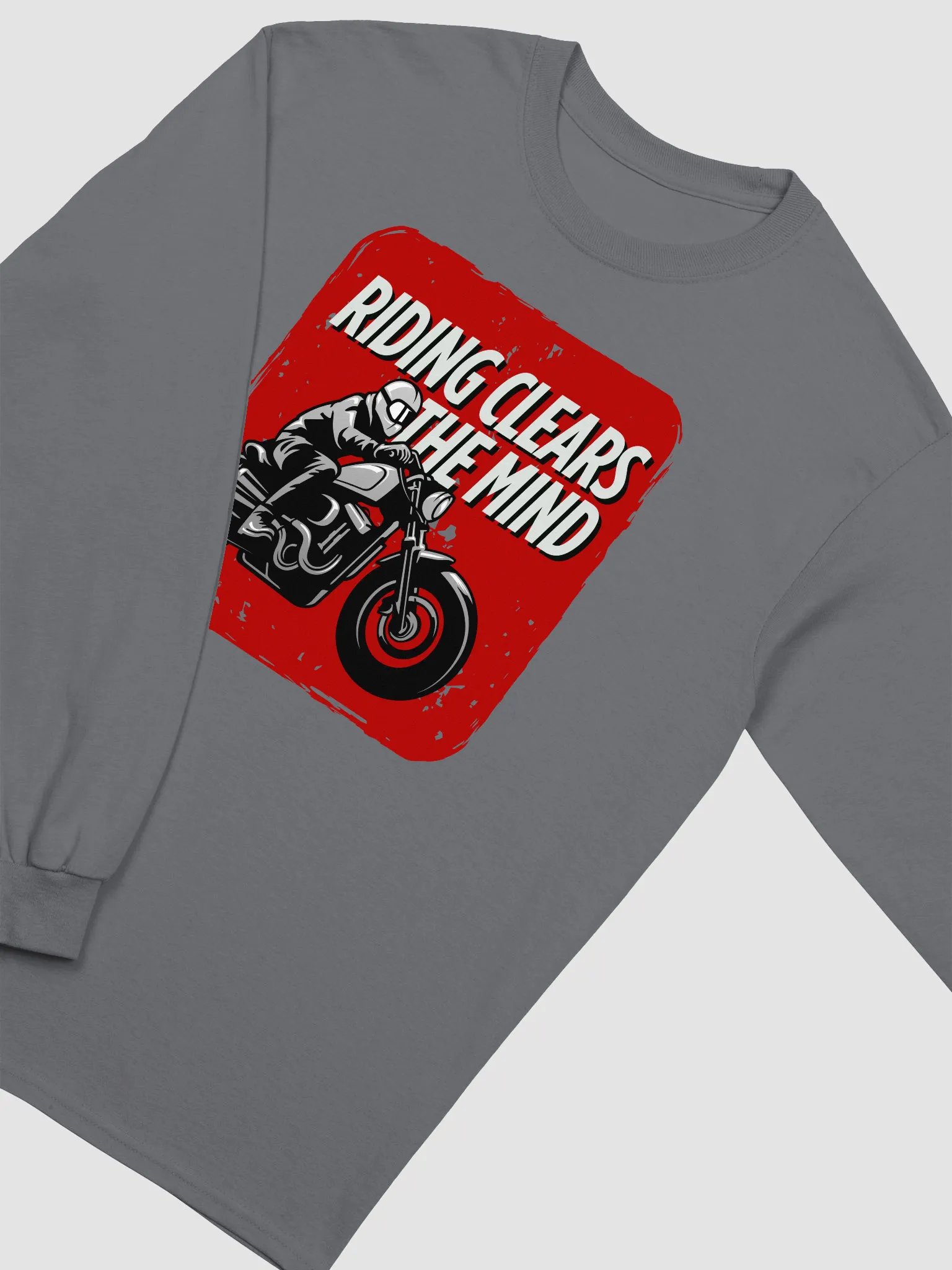 Essential Cotton Comfort Long Sleeve | Riding clears the mind. product image (19)