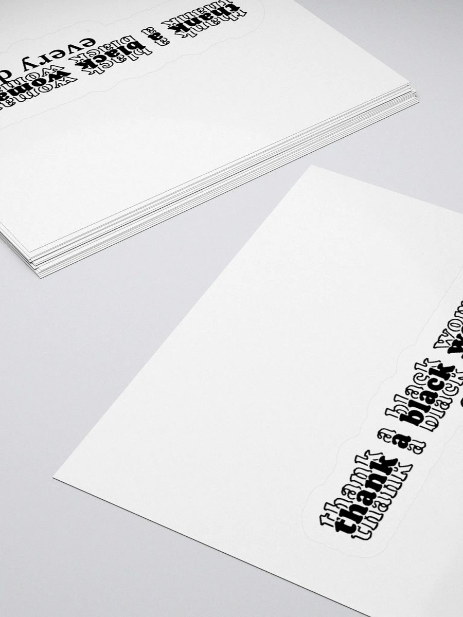 Thank A Black Woman | Vinyl Sticker product image (16)