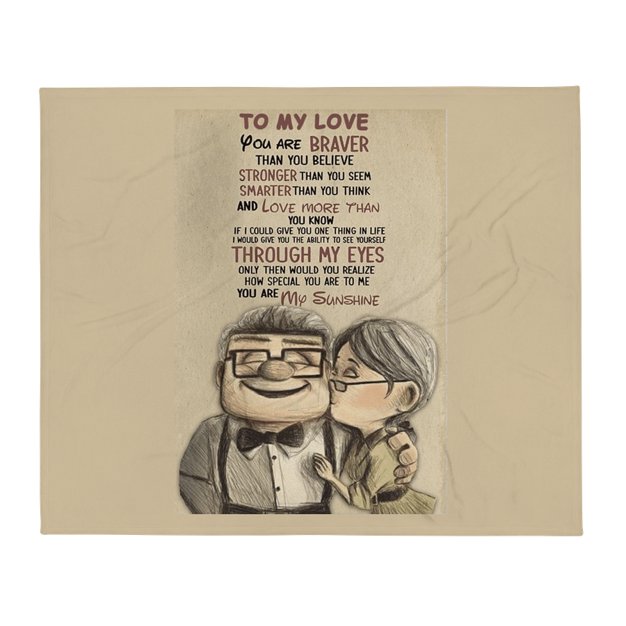 Sunshine Love Throw Blanket product image (2)