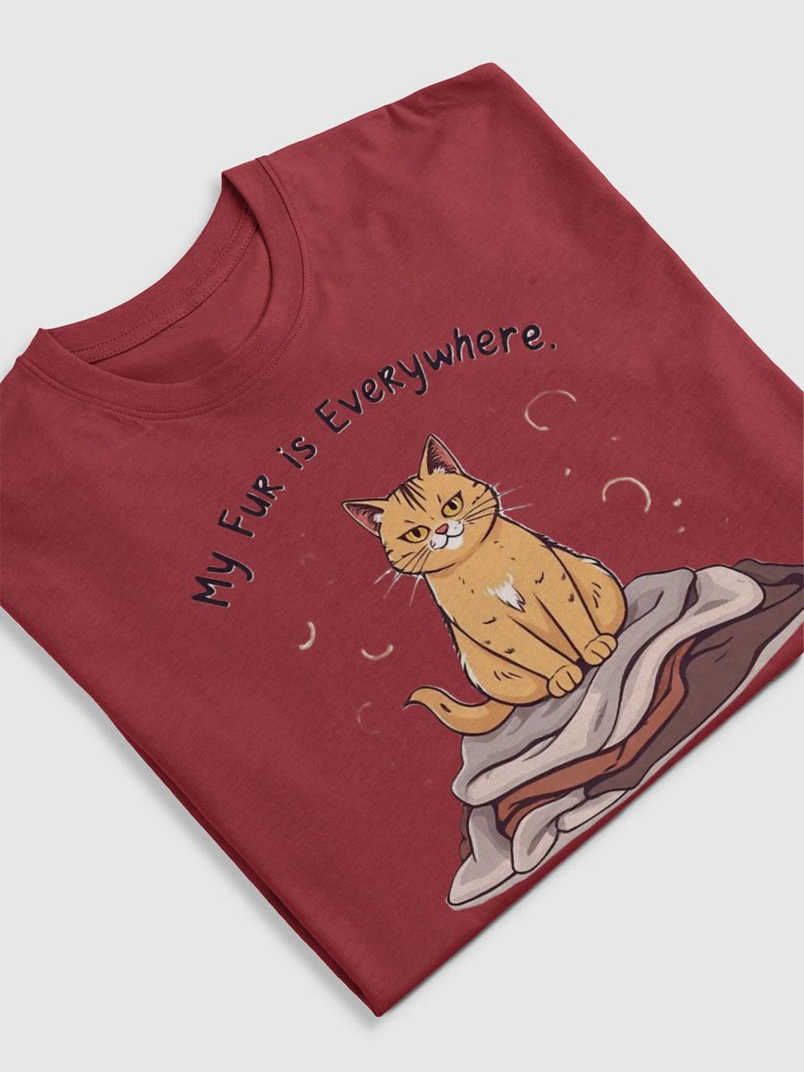 My Fur is Everywhere Cat Design Men's Tee product image (42)
