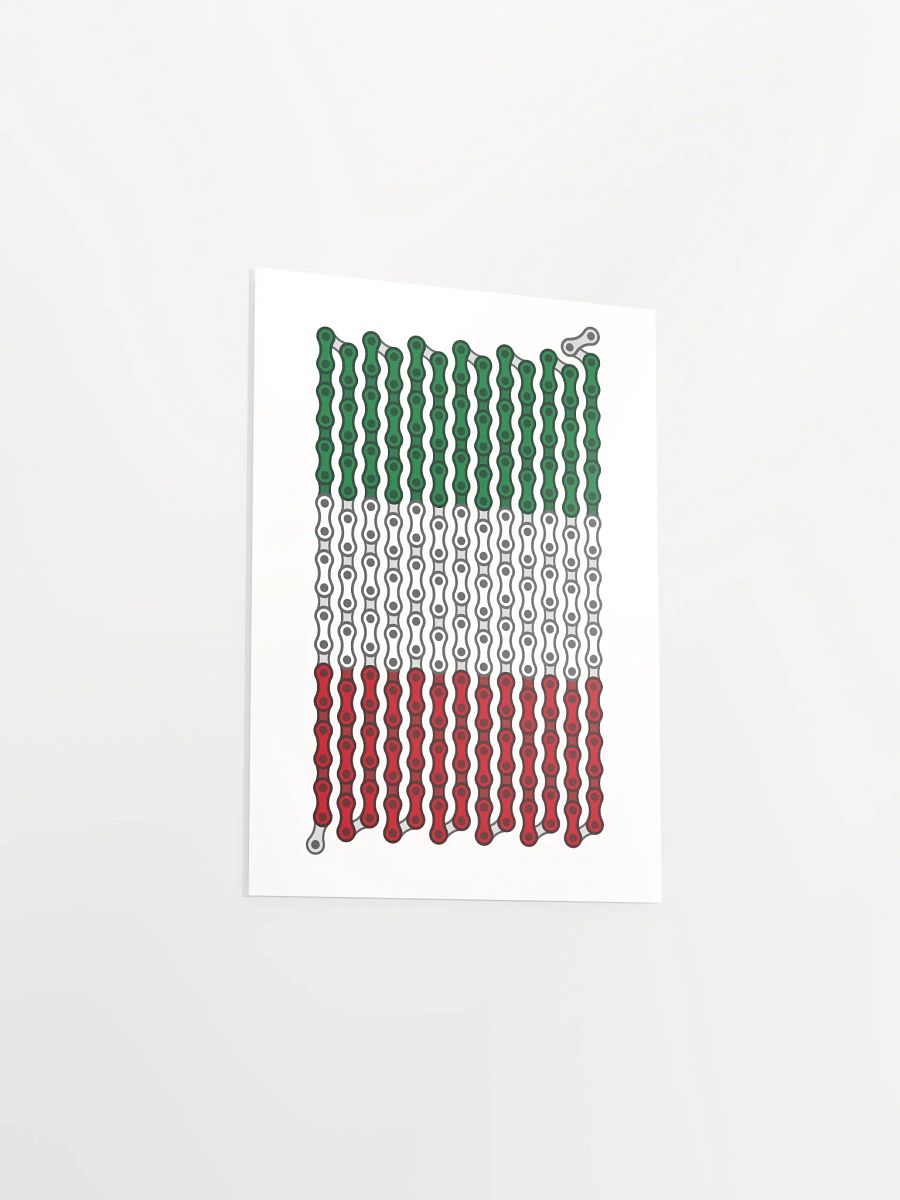 Italy Bike Chain Flag Poster product image (9)