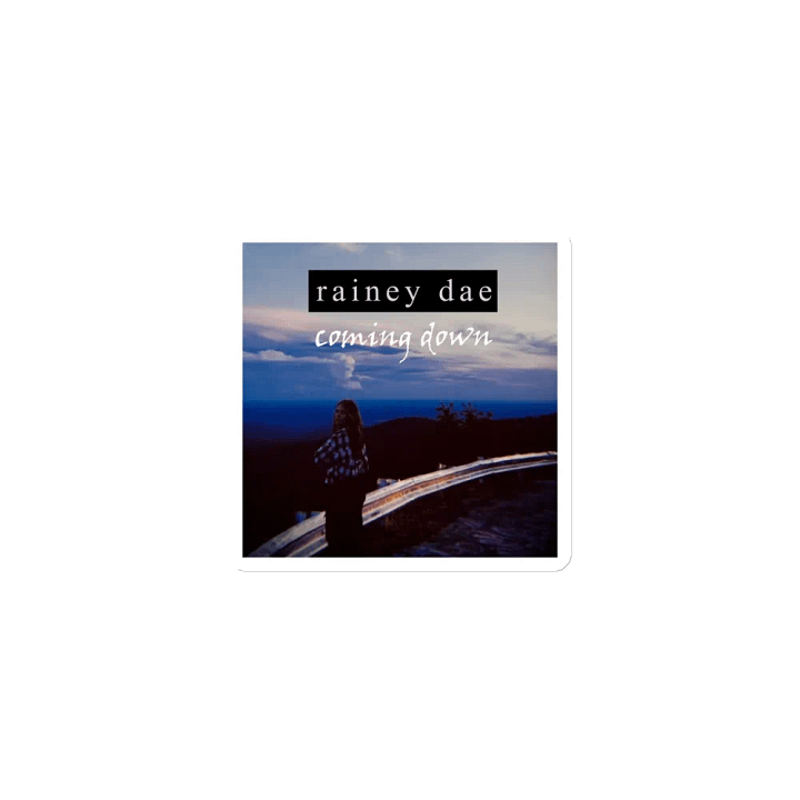 rainey dae Coming Down Die-Cut Magnets product image (1)