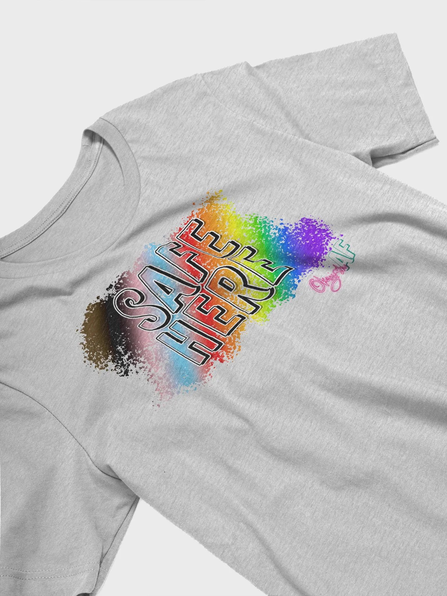 OkayishAF Safe Here Tee product image (3)