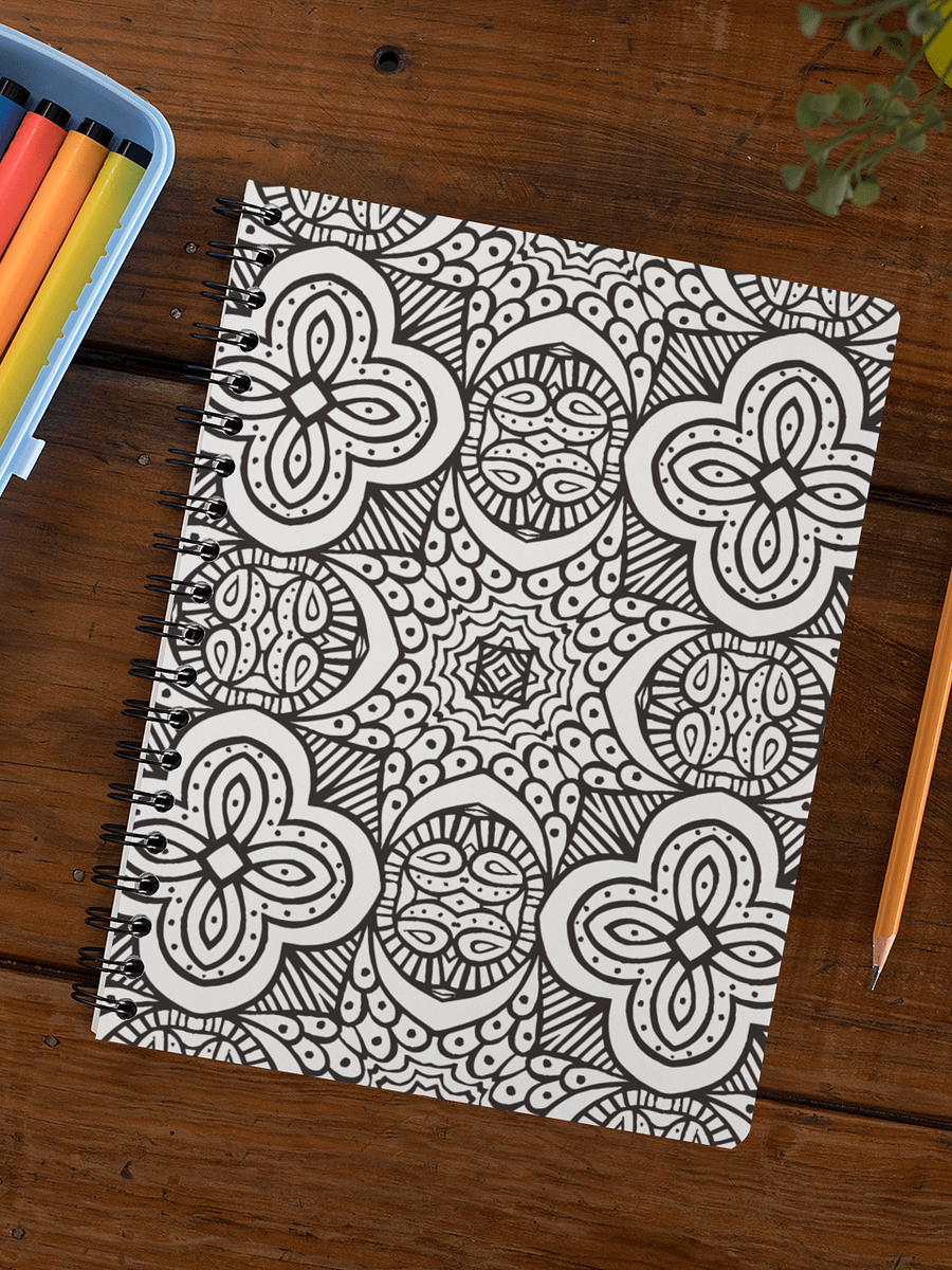 Mega Mandala Printable Coloring Book product image (6)