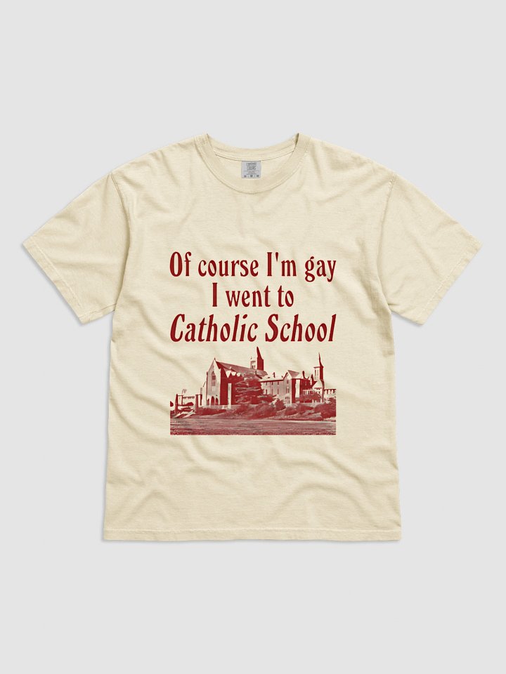 Catholic School Gay Pride Tee product image (1)