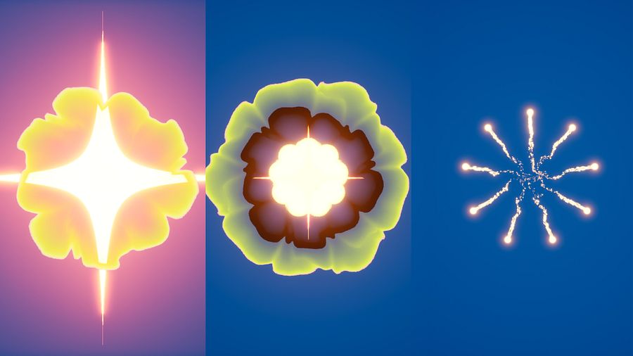 Burst Loop FX in Unreal Engine 5.4 Niagara | Download Files product image (1)