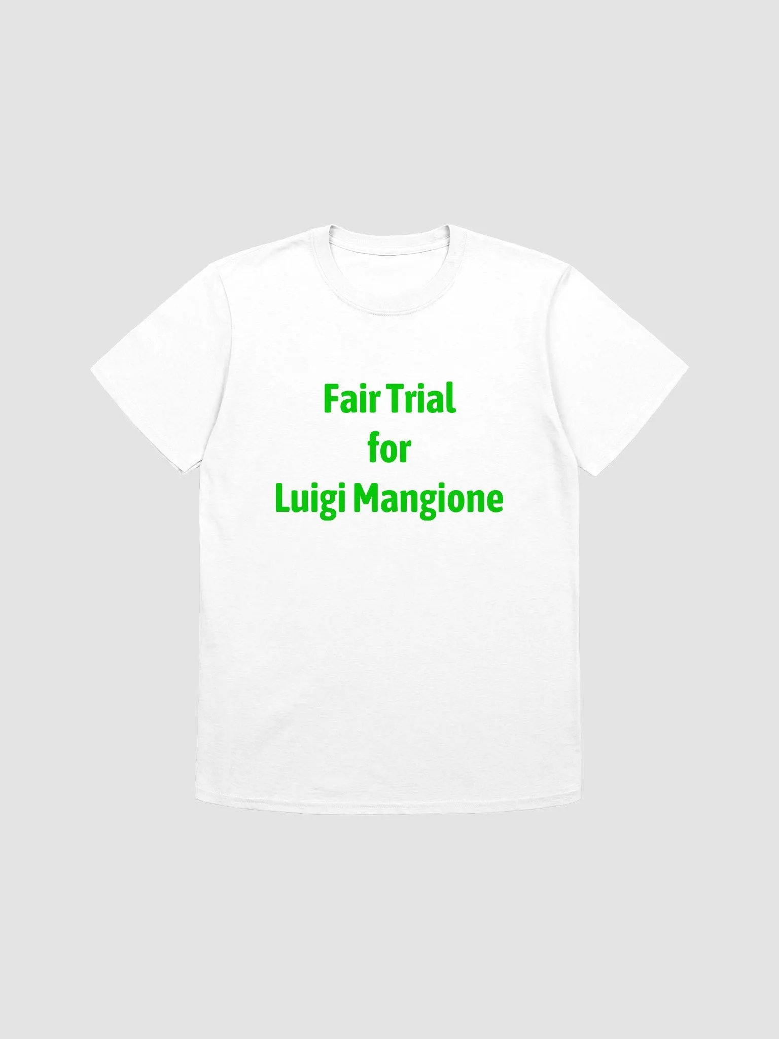 Fair Trial for Luigi Mangione T-Shirt product image (1)