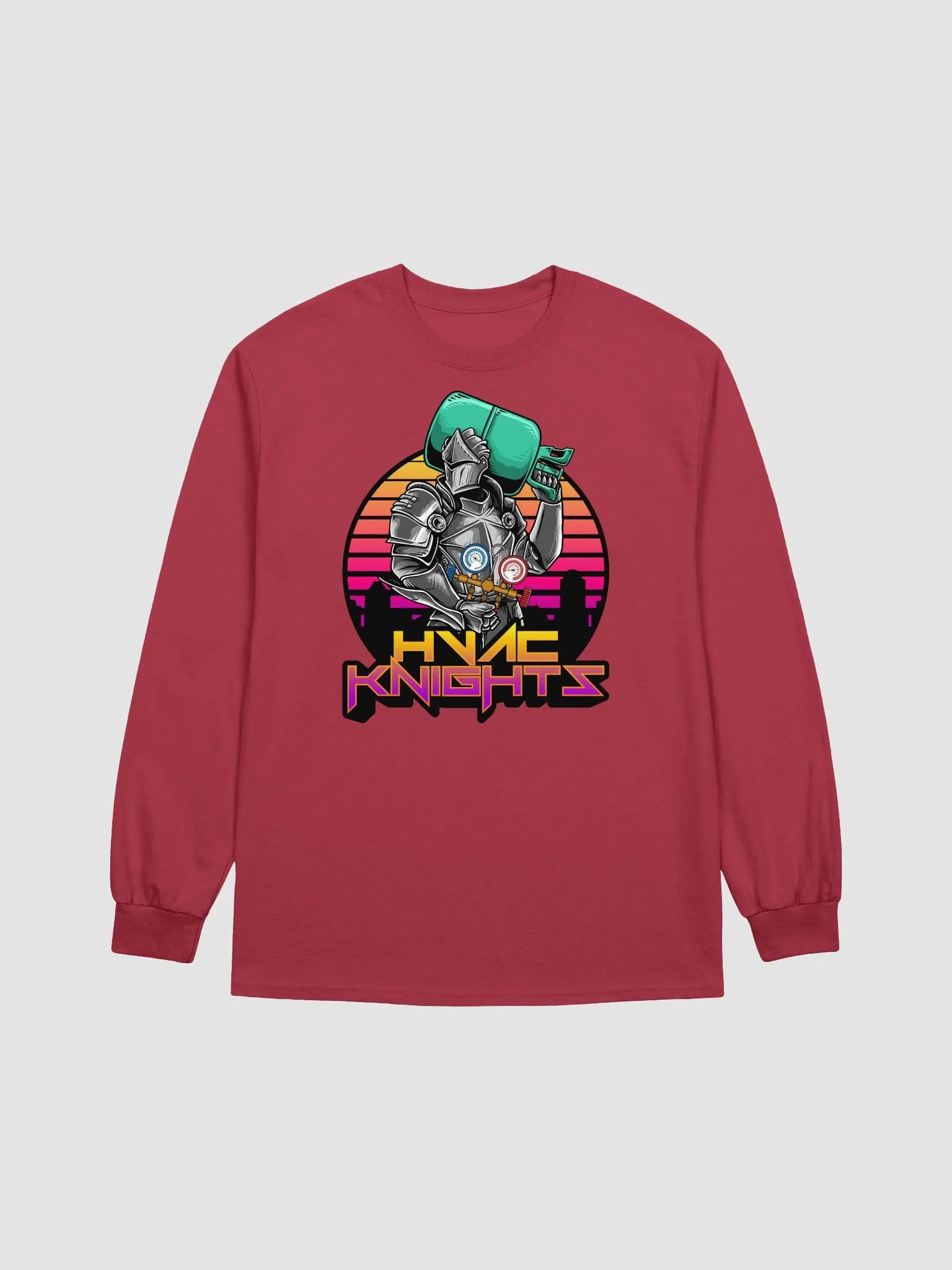 HVAC KNIGHTS LONG SLEEVE Tee product image (4)