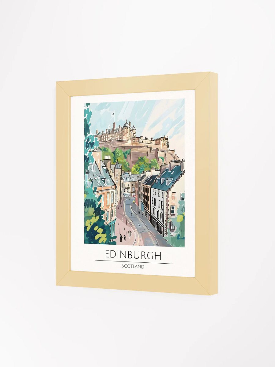 Edinburgh Scotland Framed Travel Poster product image (3)