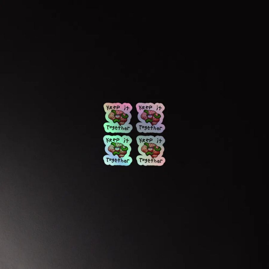 Keep It Together Holographic Sticker Sheet product image (3)