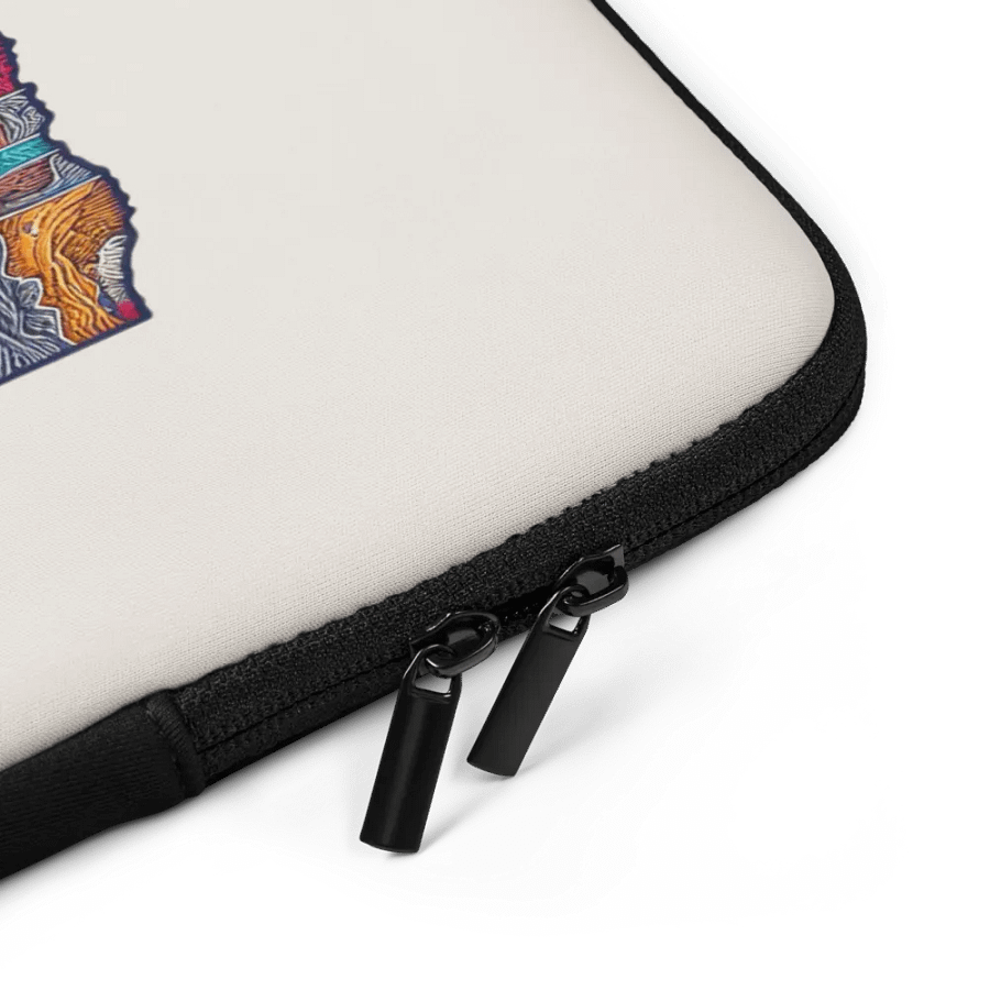 Texas Map Laptop Sleeve product image (4)