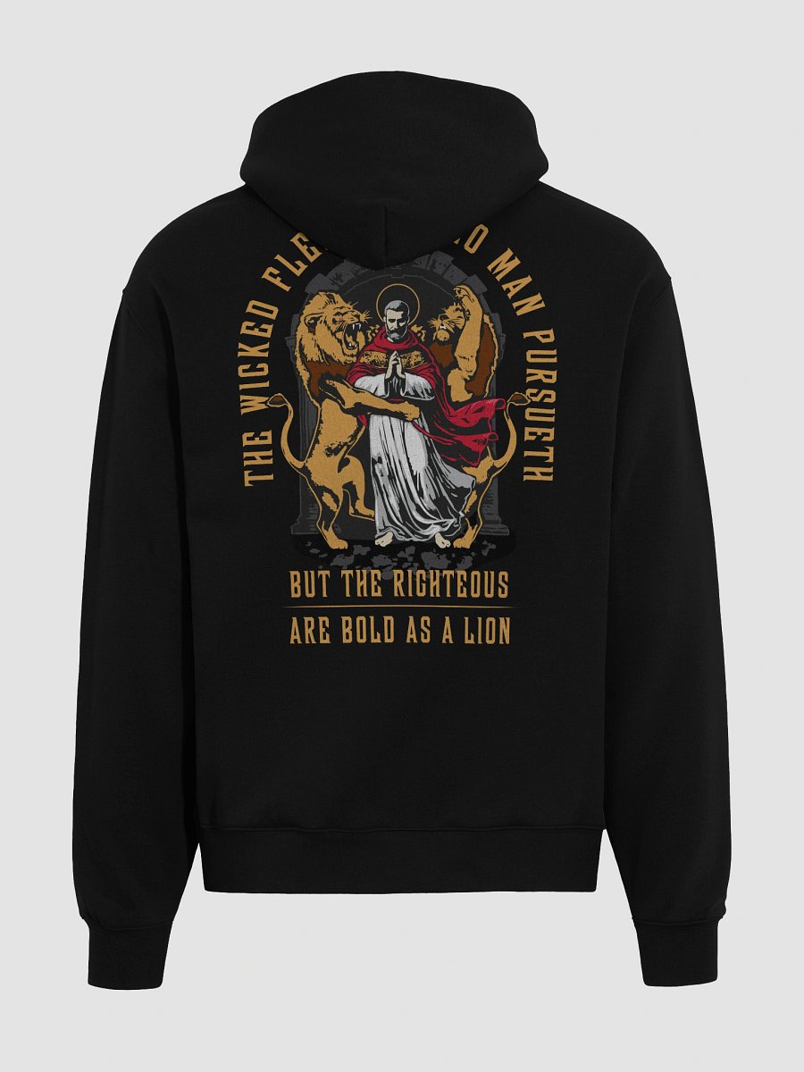 The rigtheous are BOLD as a LION Oversized Hoodie product image (1)