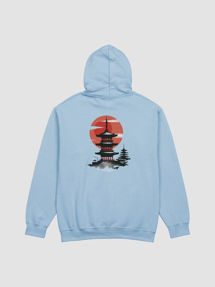 🔥 Japanese Sports Car & Samurai Temple Hoodie – Power & Tradition in One Design! 🚗⛩️ product image (4)