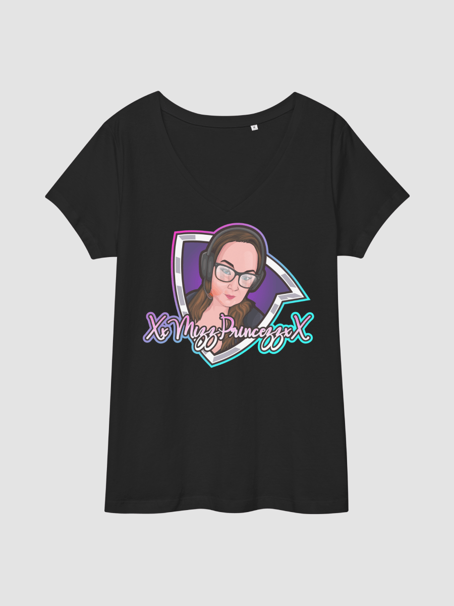 [XxMizz_PrincezzxX] B&C Women's Fitted V-neck T-Shirt B&C TW045 product image (2)