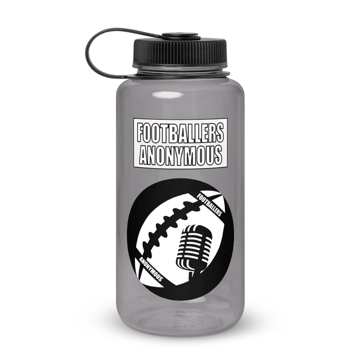 Footballers Anonymous Plastic Water Bottle product image (1)