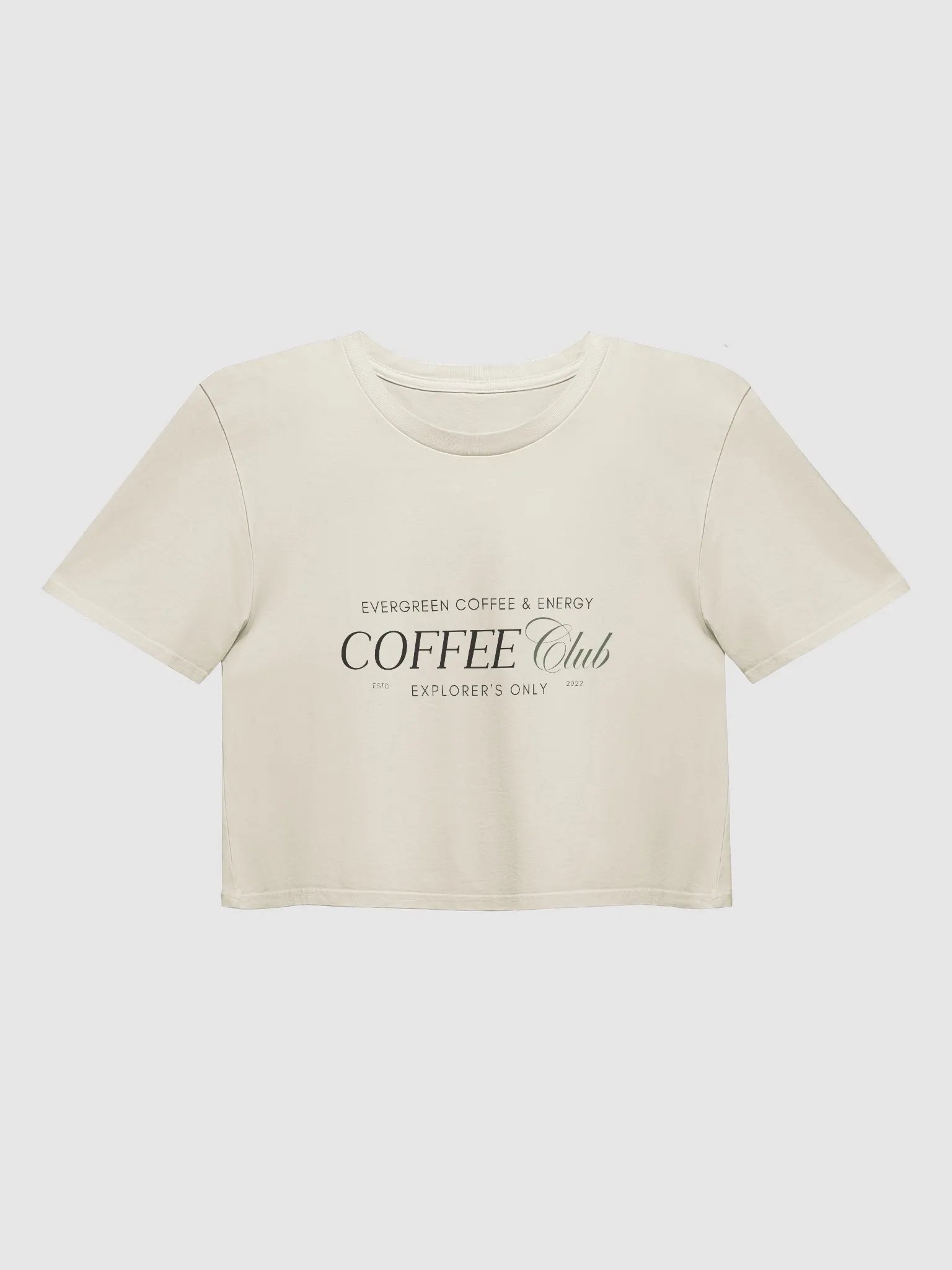 Coffee Club Crop Top | Sip Society product image (3)