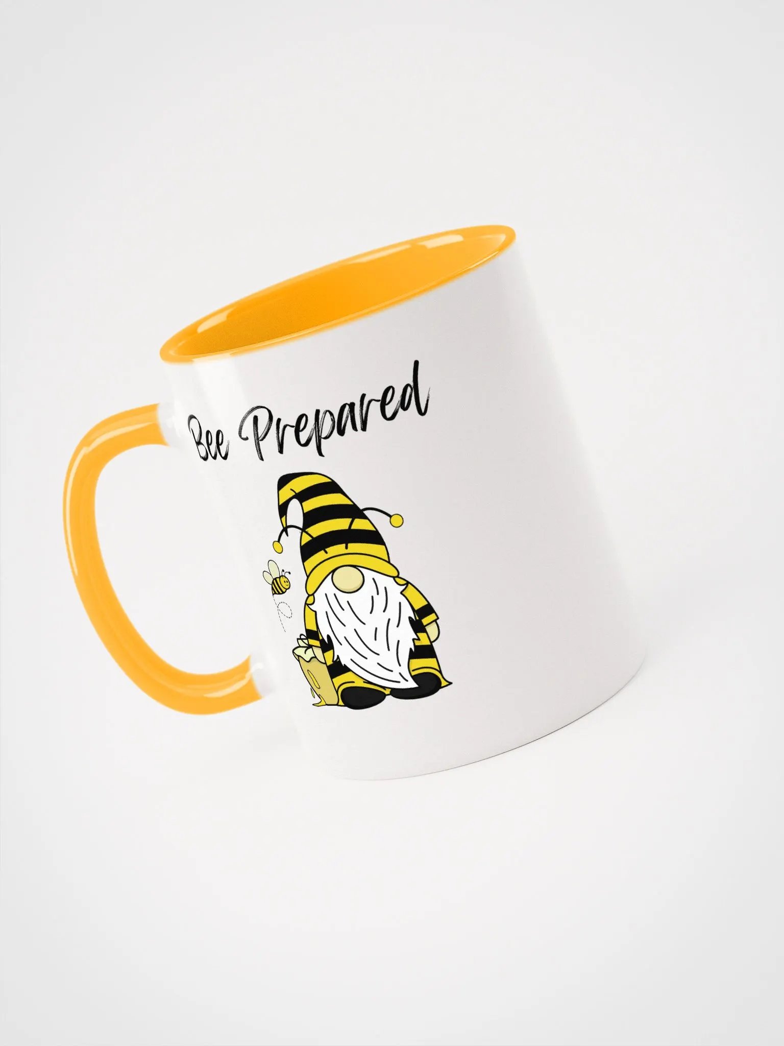 Bee Prepared Gnome Ceramic Mug product image (5)