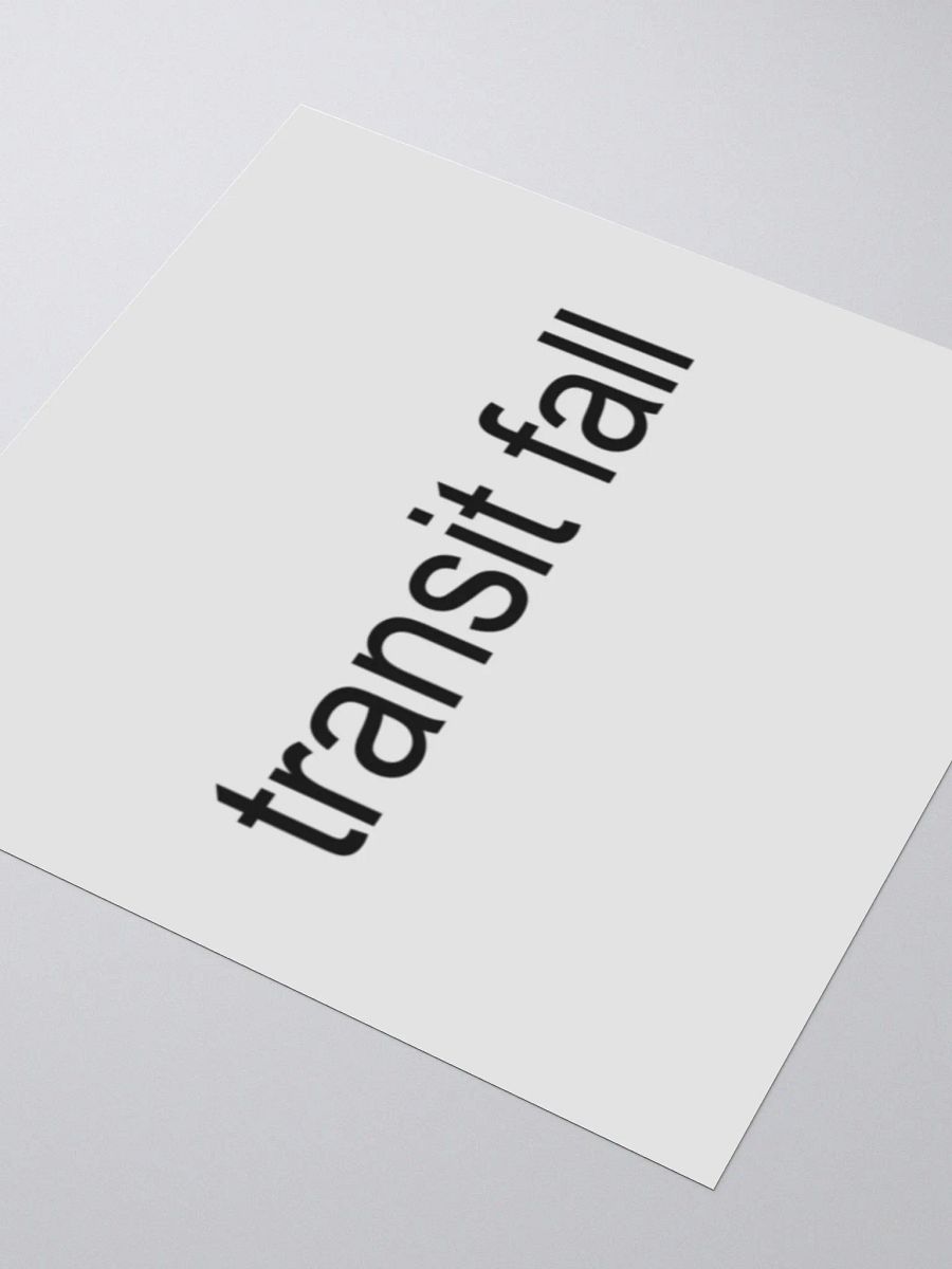 FRANK EASTMAN TRANSIT FALL STICKER product image (10)