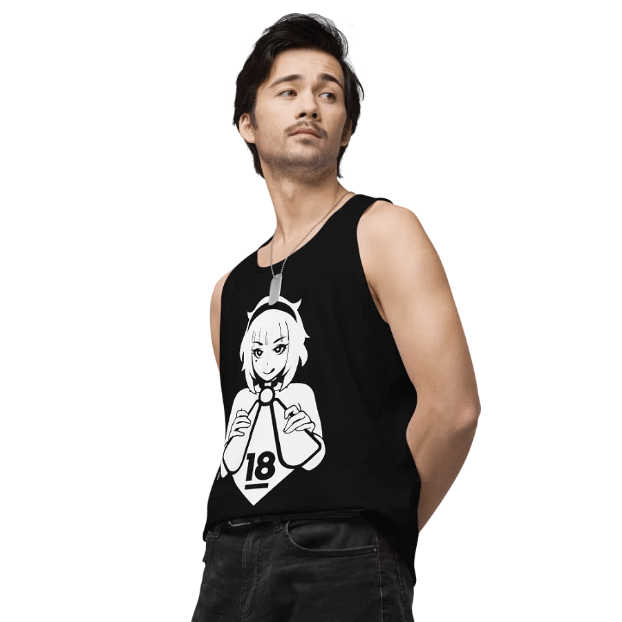 R18 - TANKTOP - BLACK/PINK product image (6)