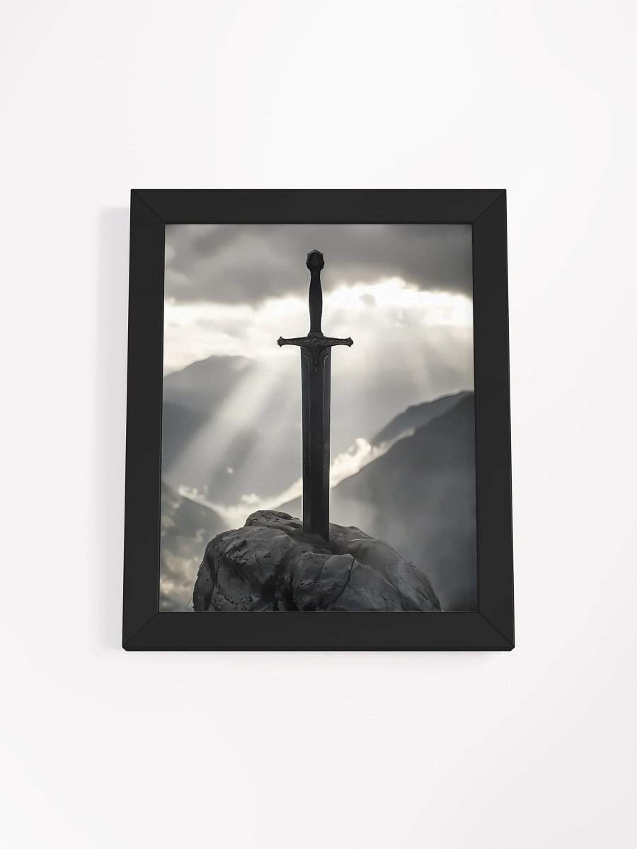Excalibur's Embrace Framed Poster product image (2)