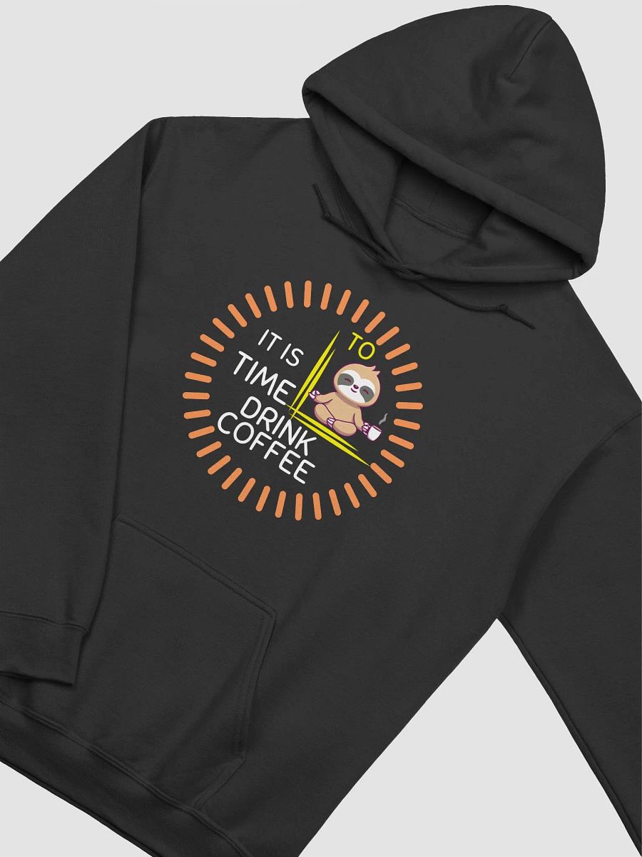Coffee Lover Zen Sloth Hoodie product image (2)