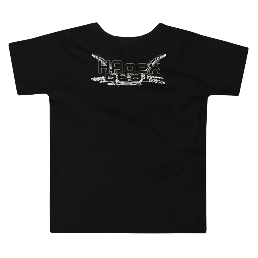 Toddler T-Shirt - Black HApex Gear Black Logo product image (3)