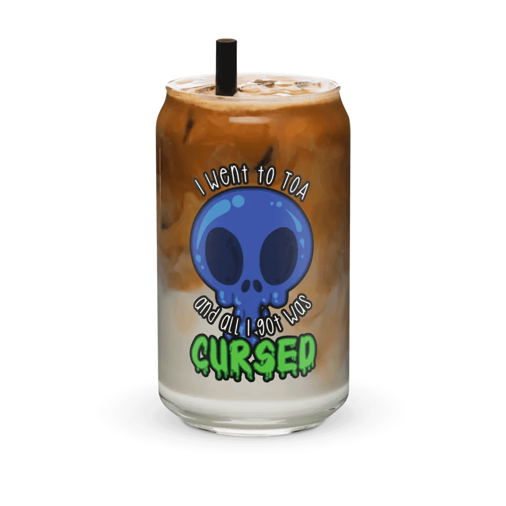 All I Got Was Cursed - Shaman - Can Glass product image (6)