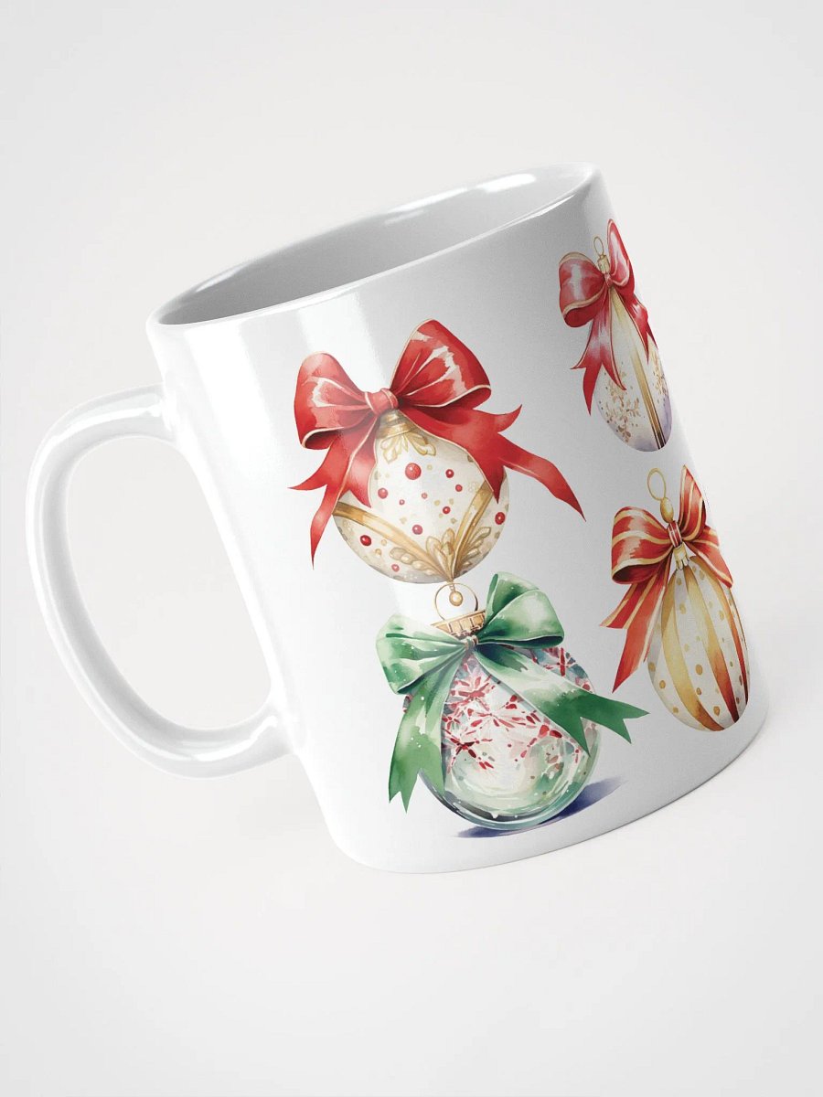 Festive Ornaments White Glossy Mug product image (4)