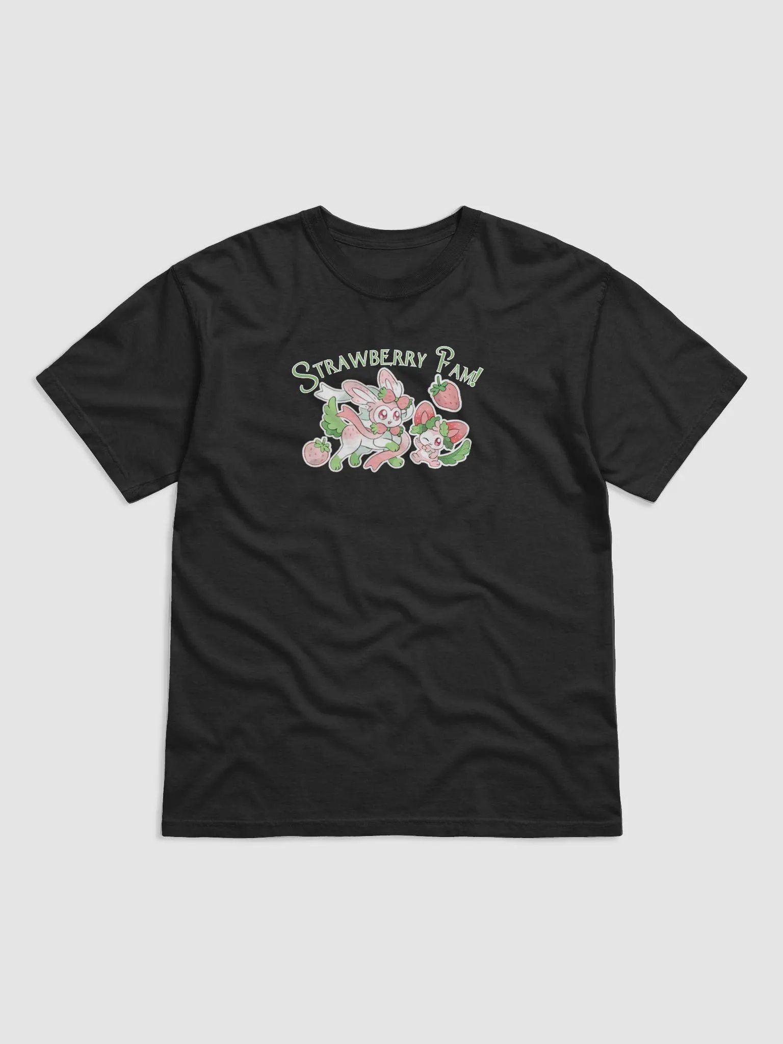 Strawberry Fam! Kawaii T-Shirt product image (4)
