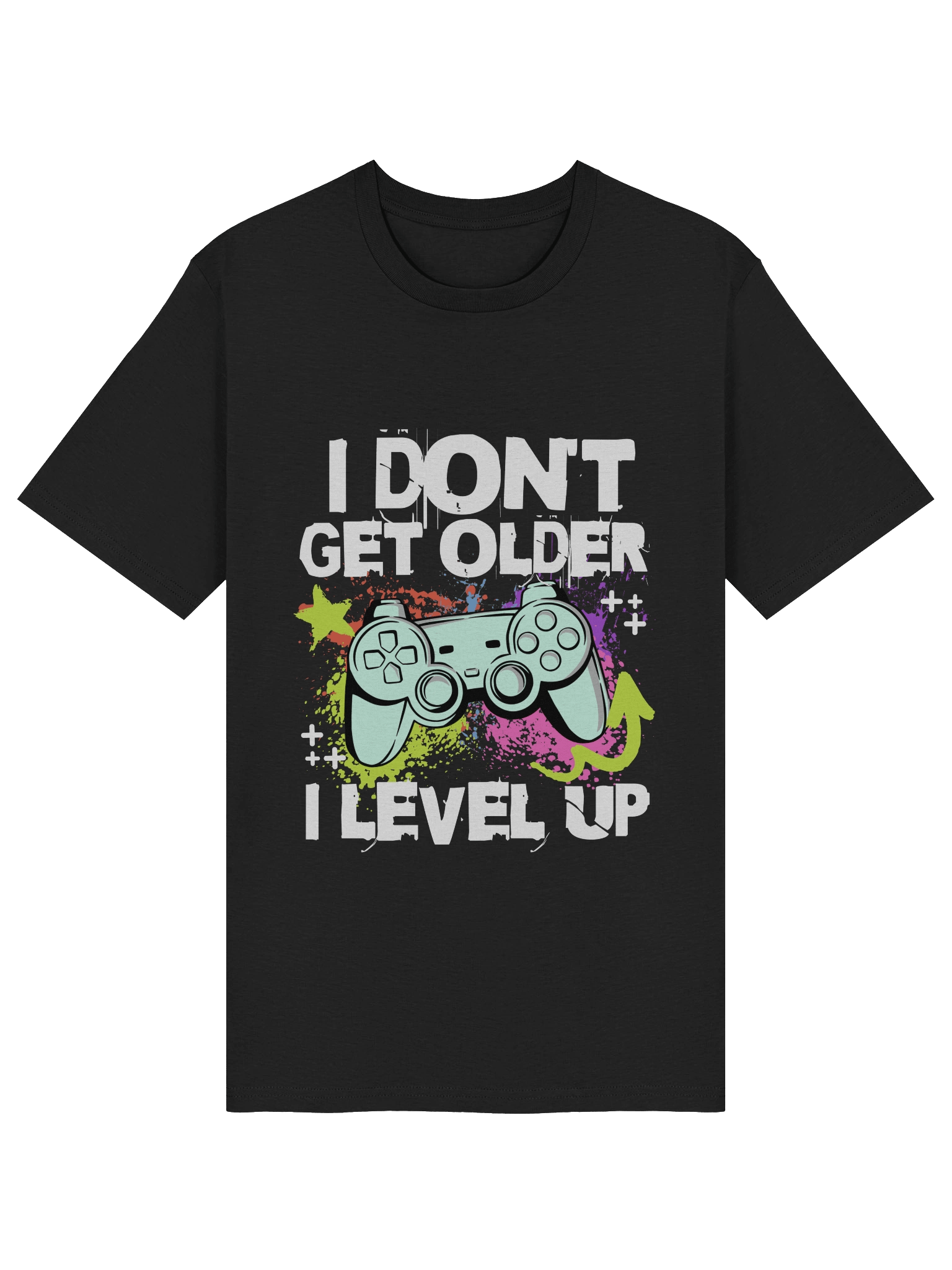 Splatter Game Controller T-Shirt product image (17)