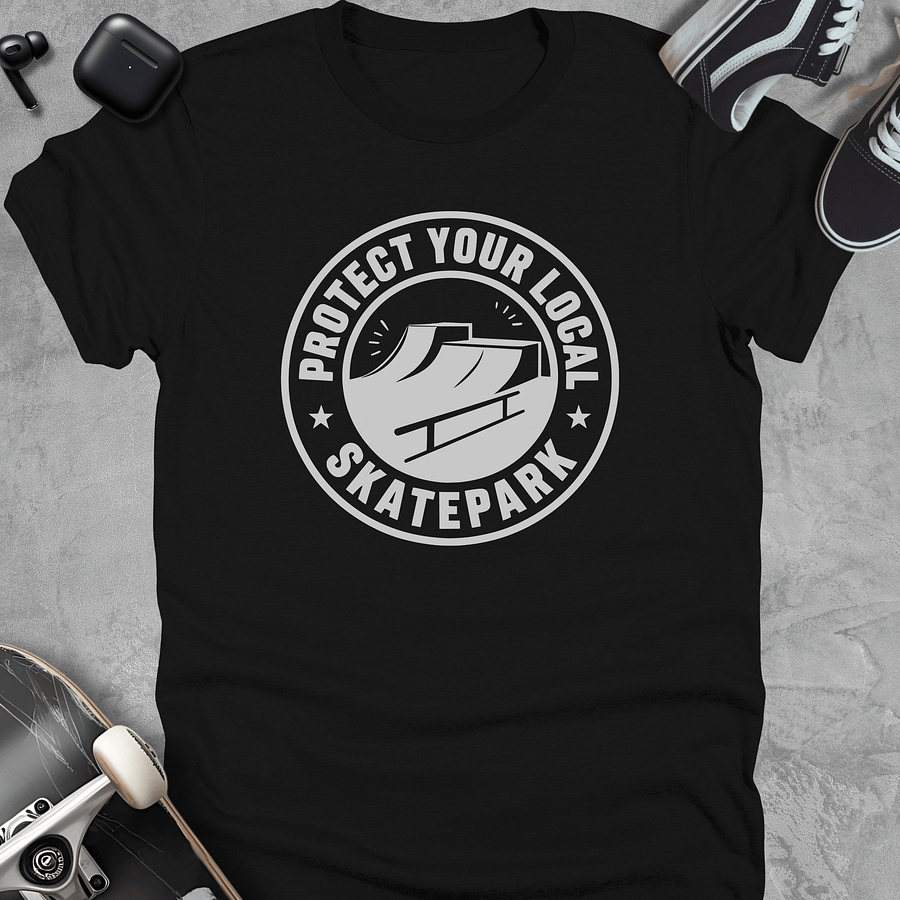 Protect your local skatepark, Skateboarding t-shirt, Unisex product image (1)