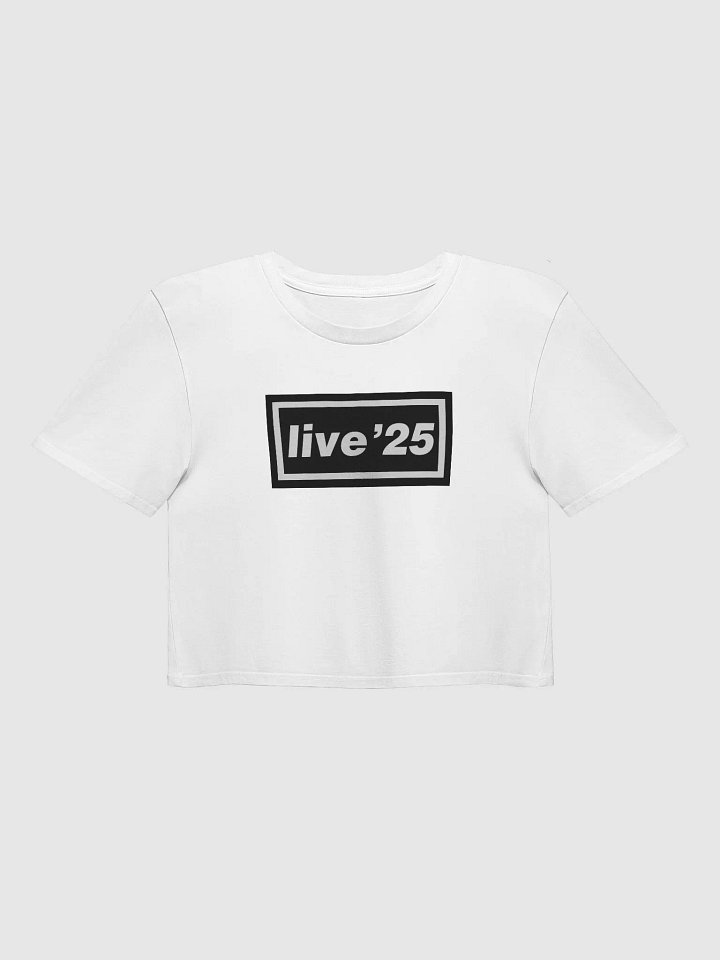 Live '25 Ladies Crop Top product image (1)