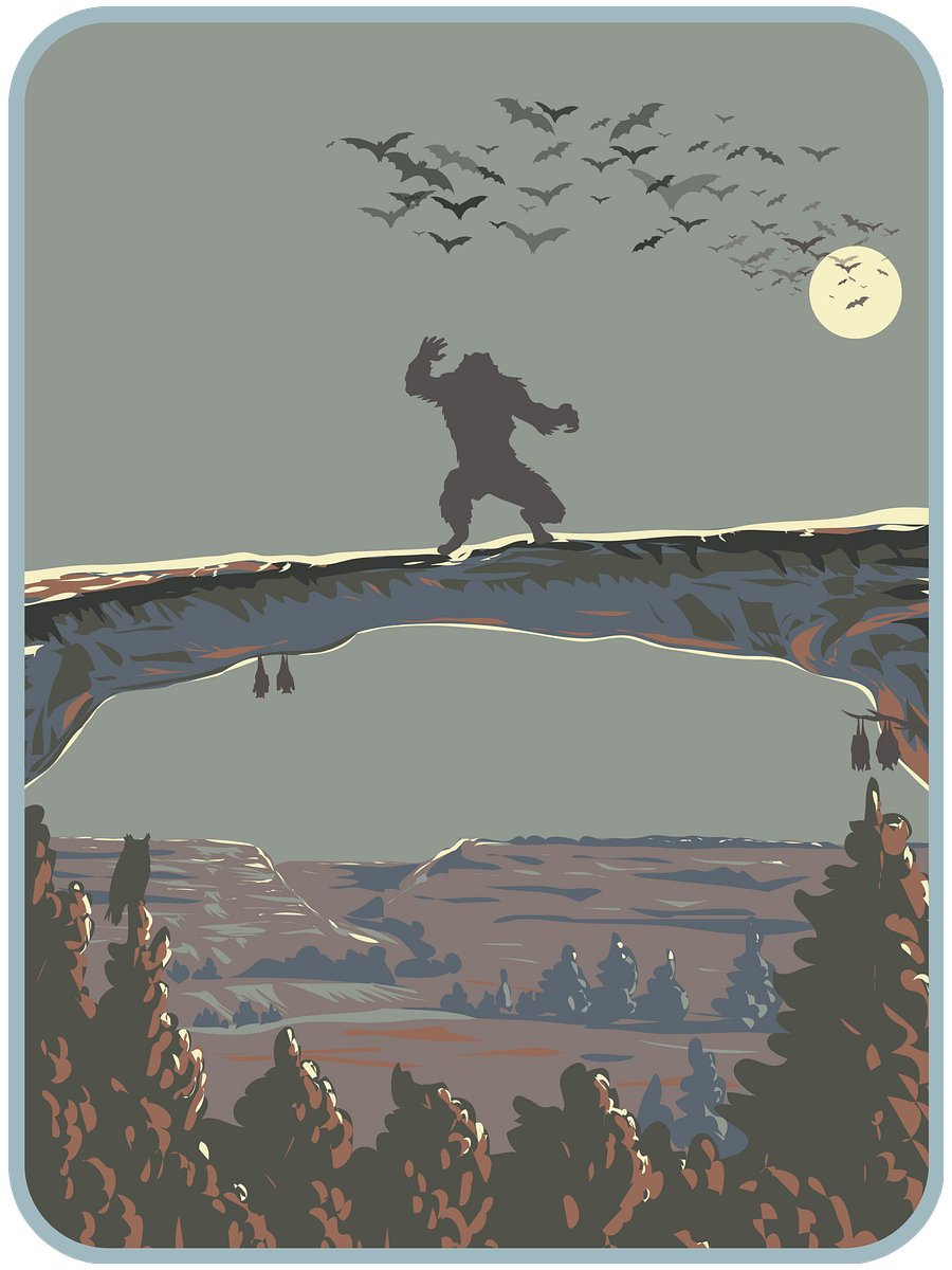 Skinwalker Moon White Mug product image (2)