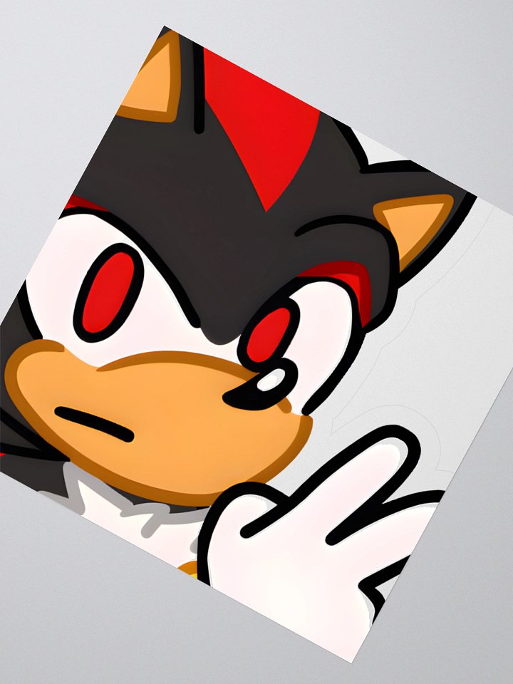 Spiky Gesture Kiss Cut Stickers product image (2)