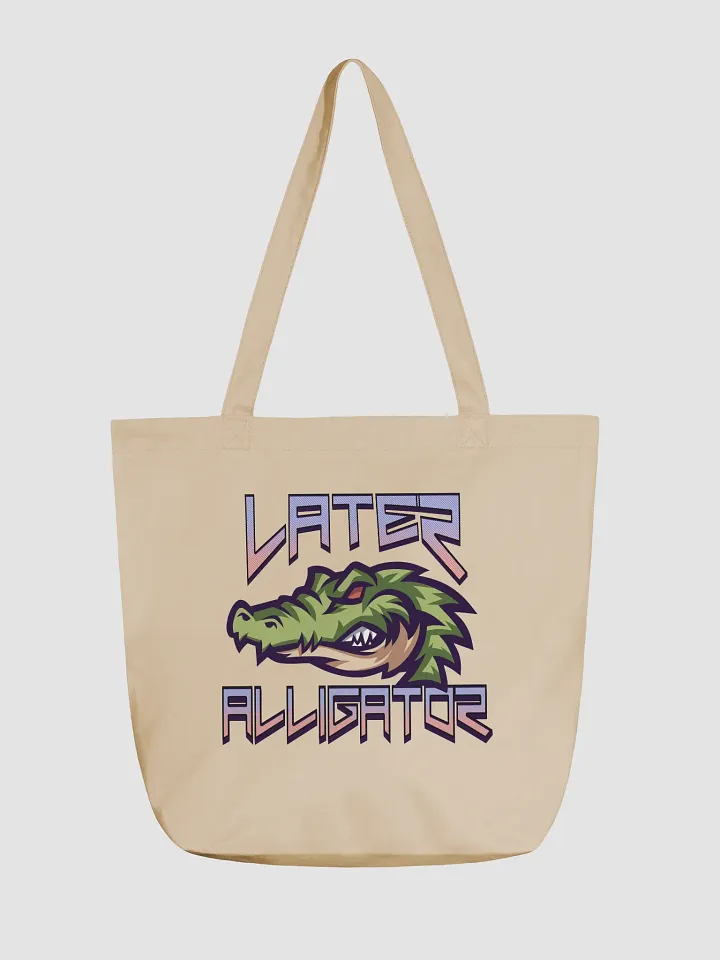 Later Alligator Eco-Friendly Tote Bag product image (5)
