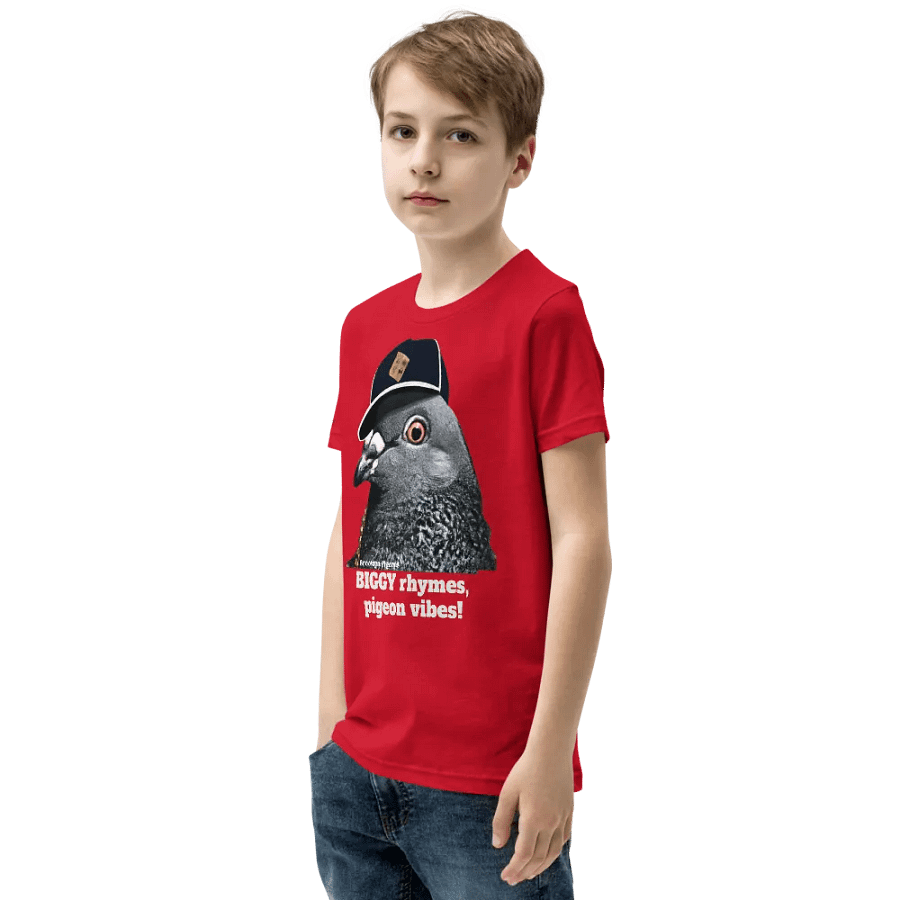 BIGGY rhymes youth T-Shirt (red) product image (3)