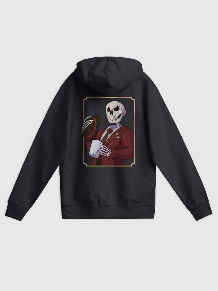 "Cup O' Bones" Unisex Zip-Up Hoodie (80% Cotton. 20% Polyester, Regular Fit) product image (1)