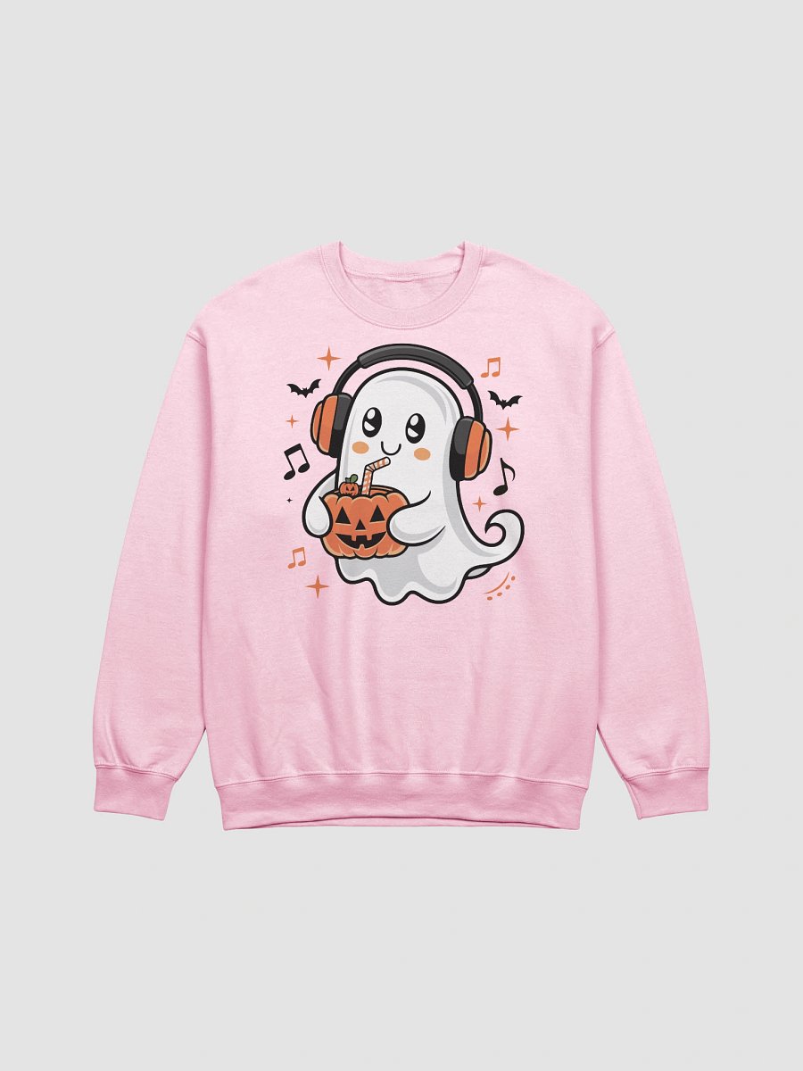 Groovin’ Ghost Halloween Sweatshirt product image (1)