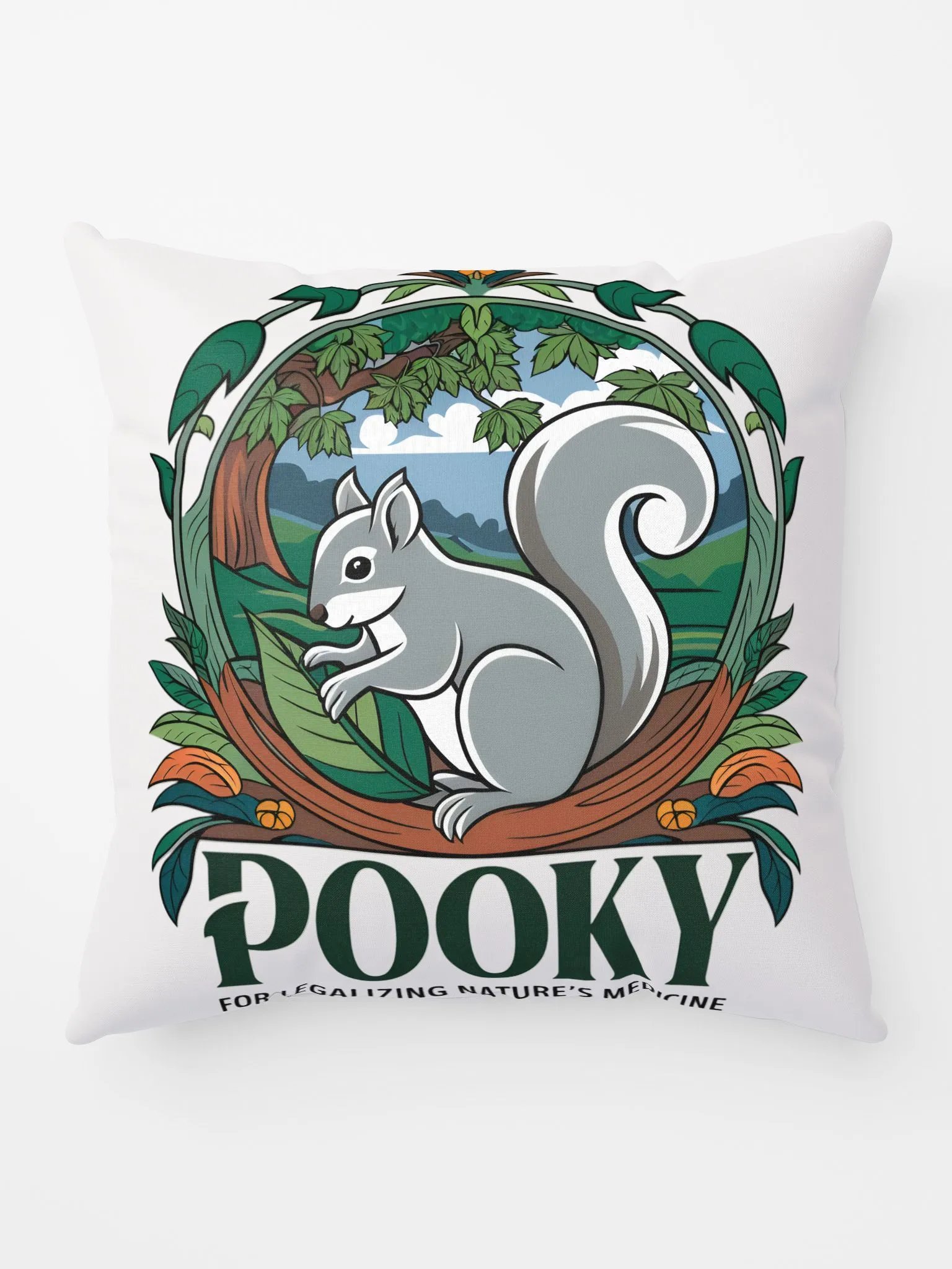 Comfy Pillow: Pooky For legalizing nature's medicine product image (9)
