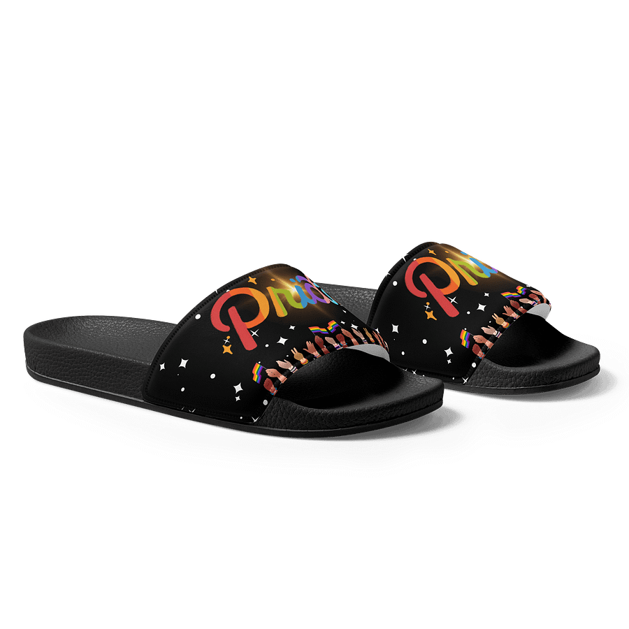 LGBTQIAP2S+ 2025, Pride Glow, Women's Slides product image (4)