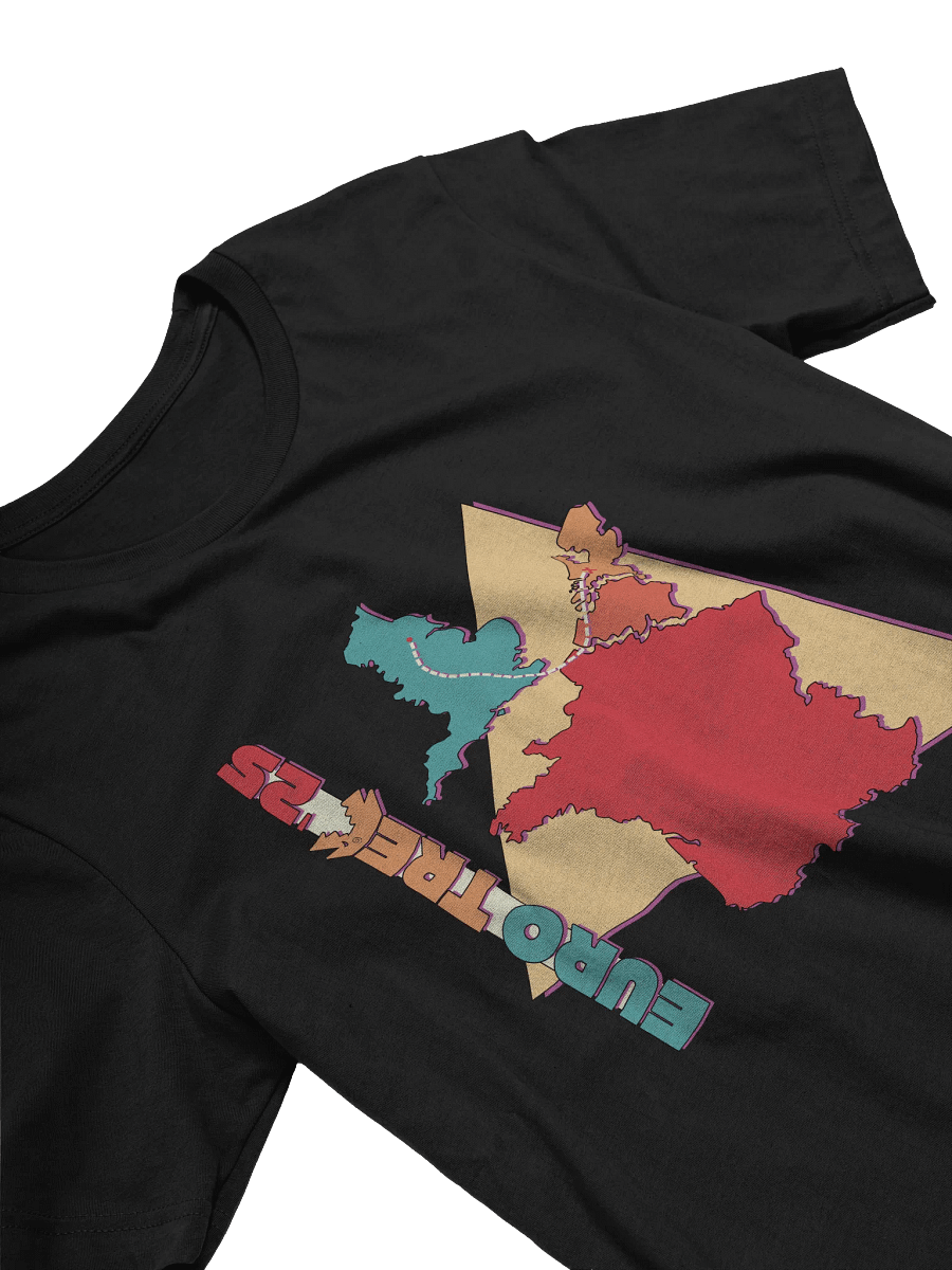 Euro Trek '25 Map Adventure T-shirt (Limited time only) product image (5)