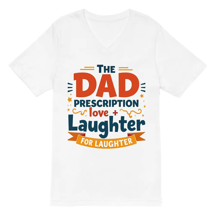 Love + Laughter Dad V-Neck Tee product image (6)