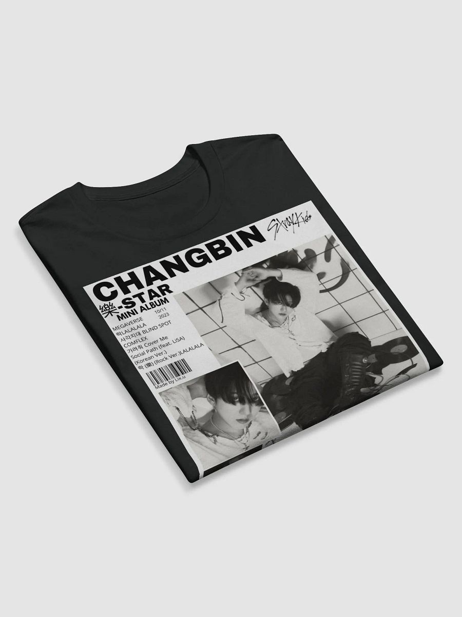 Changbin from Stray Kids Unisex Long Sleeve T-shirt product image (4)