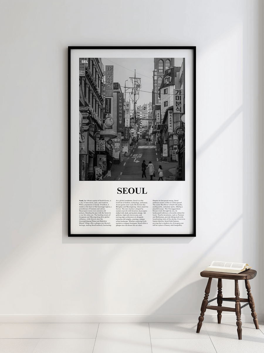 Seoul 05 Newspaper Poster product image (4)