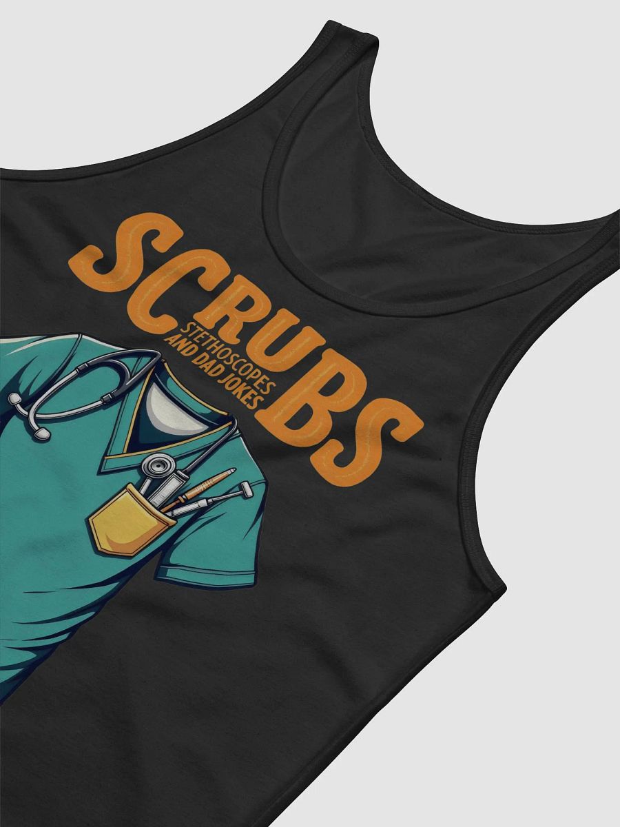 dad jokes, Stylish Scrubs and Stethoscopes Jersey Tank product image (22)