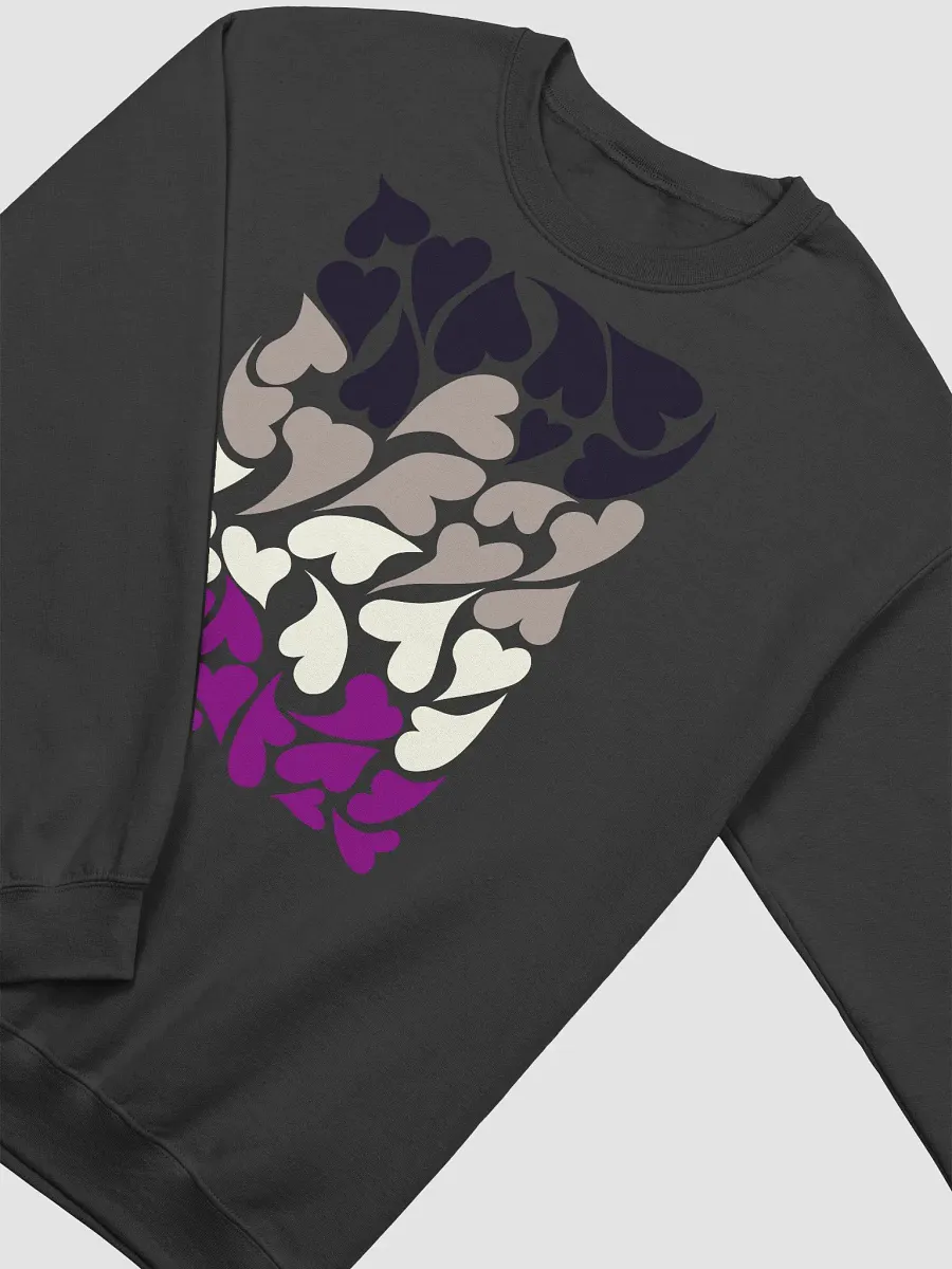 Nestled PRIDE Asexual Sweatshirt product image (6)